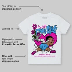 Dunk Low Active Fuchsia DopeSkill Toddler Kids T-shirt No Fake Love Graphic -Dopeskill Brand mot b3b3844c f39c 4817 939d d30d206092c9