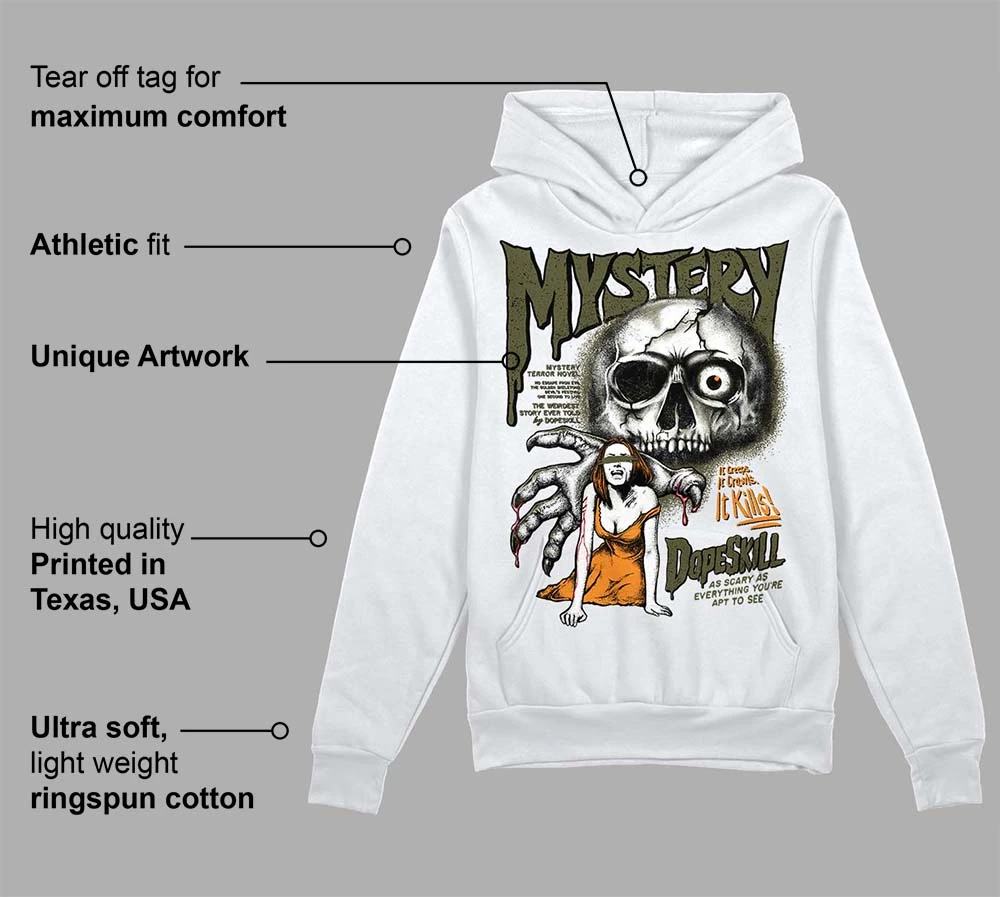 Olive 5s DopeSkill Hoodie Sweatshirt Mystery Ghostly Grasp Graphic 3 Olive 5s DopeSkill Hoodie Sweatshirt Mystery Ghostly Grasp Graphic - Image 3