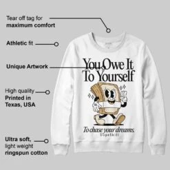 Reverse Metallic 5s DopeSkill Sweatshirt Owe It To Yourself Graphic -Dopeskill Brand mota 2ae6b10f 2a74 41e1 8f5d 135c784ef2fa