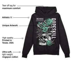 Green Glow 3s DopeSkill Hoodie Sweatshirt Side Hustle Graphic -Dopeskill Brand mota 46a2a910 f9d5 4b36 b038 e68a8b3a49d7