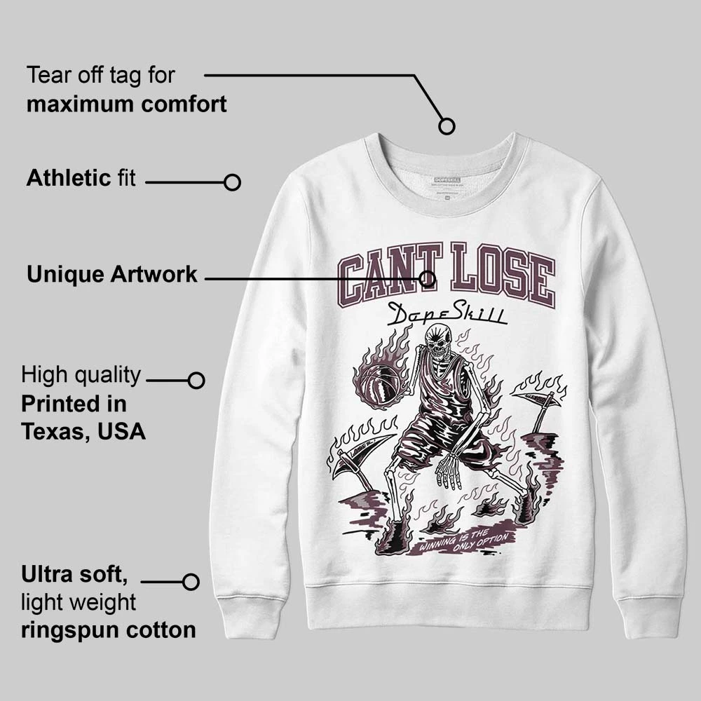 A Ma Maniere X "Violet Ore" 5s DopeSkill Sweatshirt Cant Lose Graphic 3 A Ma Maniere X "Violet Ore" 5s DopeSkill Sweatshirt Cant Lose Graphic - Image 3