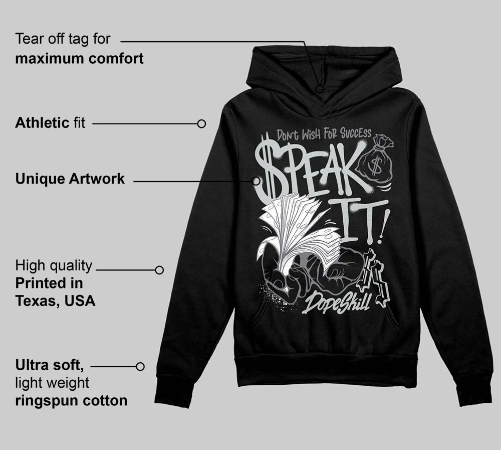 Fear 4s DopeSkill Hoodie Sweatshirt Speak It Graphic 3 Fear 4s DopeSkill Hoodie Sweatshirt Speak It Graphic - Image 3