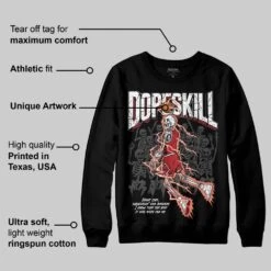 Rare Air Cinnabar 1s DopeSkill Sweatshirt Thunder Dunk Graphic -Dopeskill Brand mota 695e4e34 2353 4d04 96ee 4bdb1c09334f