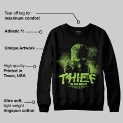 Neon Green Collection DopeSkill Sweatshirt Thief In The Night Graphic 6 Neon Green Collection DopeSkill Sweatshirt Thief In The Night Graphic -Dopeskill Brand mota 764f5689 562a 4770 b949 db66da906080