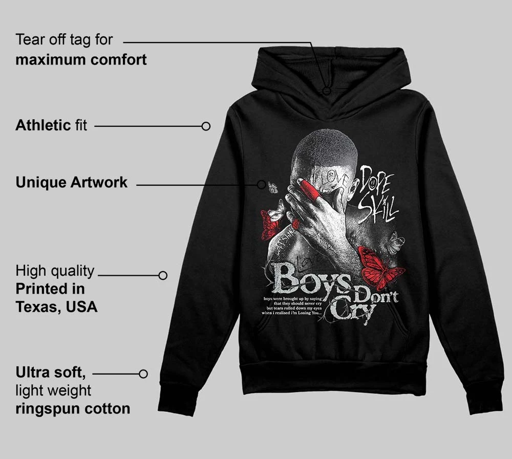 Fear 4s DopeSkill Hoodie Sweatshirt Boys Don't Cry Graphic 3 Fear 4s DopeSkill Hoodie Sweatshirt Boys Don't Cry Graphic - Image 3