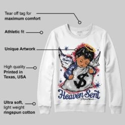 Rare Air Deep Royal Blue 1s DopeSkill Sweatshirt Heaven Sent Graphic -Dopeskill Brand mota 8676ace8 b24a 45d6 9ca2 1d5e7dd495a9