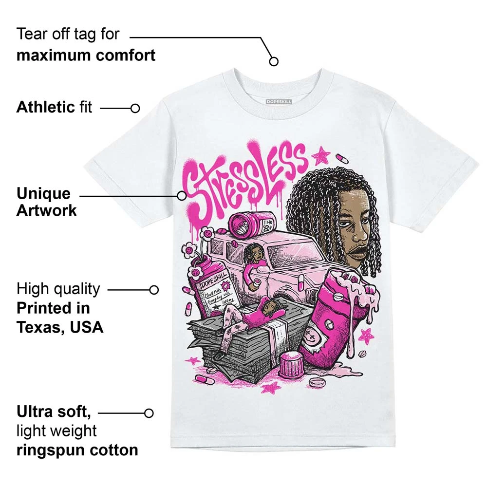 Triple Pink Dunk DopeSkill T-Shirt Stressless Graphic 3 Triple Pink Dunk DopeSkill T-Shirt Stressless Graphic - Image 3