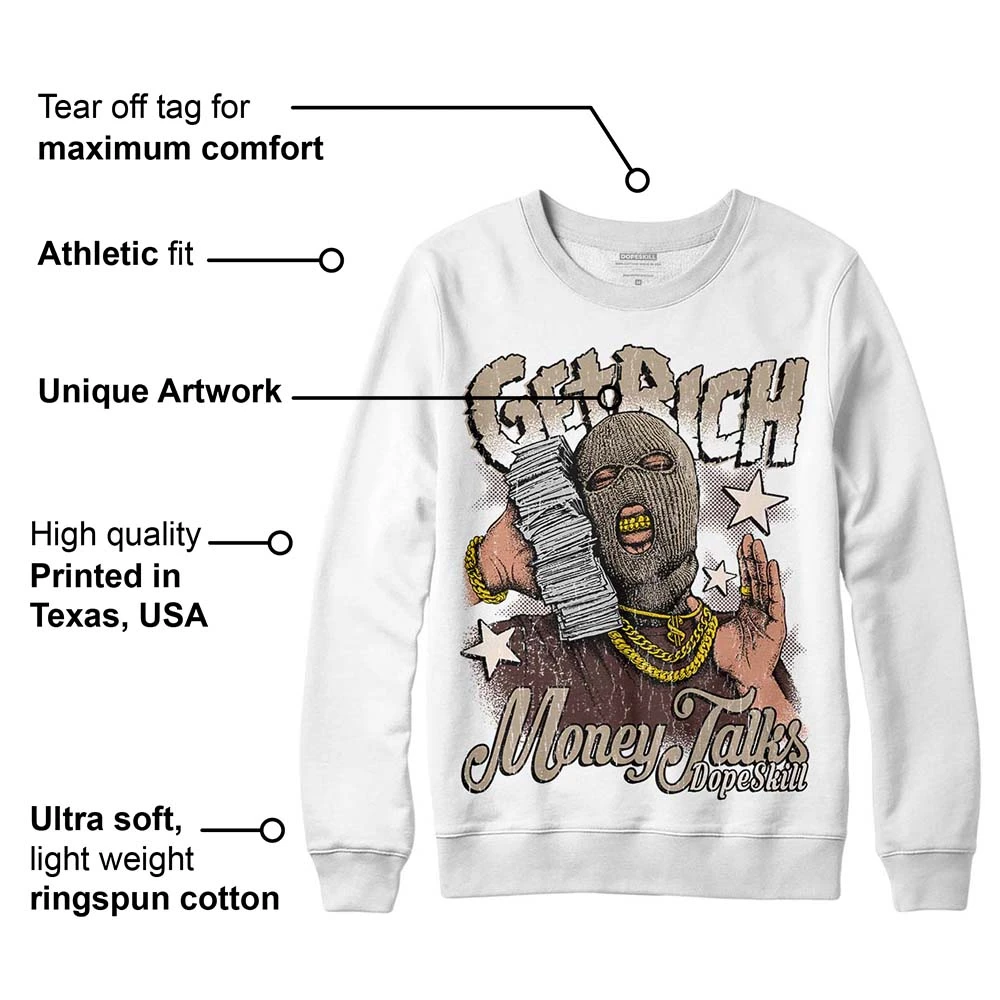 Latte 1s DopeSkill Sweatshirt Get Rich Graphic 3 Latte 1s DopeSkill Sweatshirt Get Rich Graphic - Image 3