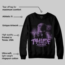 PURPLE Collection DopeSkill Sweatshirt Thief In The Night Graphic -Dopeskill Brand mota 97f5aac1 bff4 42a9 bdeb 1b59f9222ee9