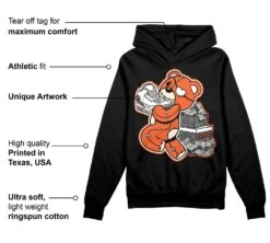 Georgia Peach 3s DopeSkill Hoodie Sweatshirt Bear Steals Sneaker Graphic -Dopeskill Brand mota a2e8069f 6a62 4515 86b8 caaaf39c0851