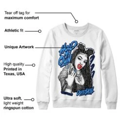 Midnight Navy 3s DopeSkill Sweatshirt New H.M.O Graphic -Dopeskill Brand mota b79abaf5 b5a1 4e03 9f22 d200c6bb836a