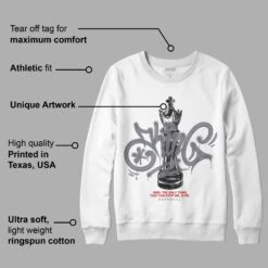 Fire Red 9s DopeSkill Sweatshirt King Chess Graphic 6 Fire Red 9s DopeSkill Sweatshirt King Chess Graphic -Dopeskill Brand mota c49b6584 1582 4352 b070 418e6b8d6696
