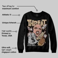 TAN Collection DopeSkill Sweatshirt Under Threat Graphic -Dopeskill Brand mota ca6b8b39 1a84 4456 bea3 70e0324d66fd