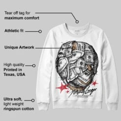 Bred 11s DopeSkill Sweatshirt Money Longer Graphic -Dopeskill Brand mota d8403684 094d 4bd8 821a 9055877d19b1
