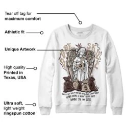 Latte 1s DopeSkill Sweatshirt Angels Graphic -Dopeskill Brand mota f2389fc4 b943 4065 bac9 2df8880f7884