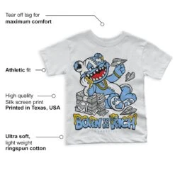 Powder Blue 9s DopeSkill Toddler Kids T-shirt Born To Be Rich Graphic 6 Powder Blue 9s DopeSkill Toddler Kids T-shirt Born To Be Rich Graphic -Dopeskill Brand mt 26874463 4fb1 40f5 ac74 59a384c2aef1