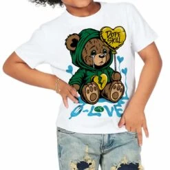 Lucky Green 5s DopeSkill Toddler Kids T-shirt Broken Bear Graphic -Dopeskill Brand n 515685e4 8610 4b9a 85c6 810f070befb7