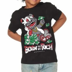 Cement Grey 3s DopeSkill Toddler Kids T-shirt Born To Be Rich Graphic 9 Cement Grey 3s DopeSkill Toddler Kids T-shirt Born To Be Rich Graphic -Dopeskill Brand n 6ab8bf96 4a04 42e6 ad97 3ff9ec491550