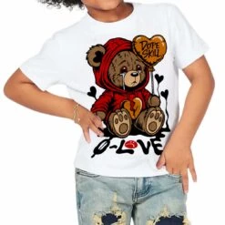 Red Cement 4S DopeSkill Toddler Kids T-shirt Broken Bear Graphic 8 Red Cement 4S DopeSkill Toddler Kids T-shirt Broken Bear Graphic -Dopeskill Brand n 71134af7 0043 4a1d 9552 f667444eb22b