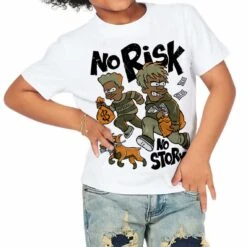 Olive 5s DopeSkill Toddler Kids T-shirt No Risk No Story Graphic -Dopeskill Brand n 7e8eeb56 869c 4401 aac7 6f19d06434d2