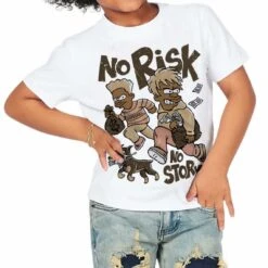 TAN Collection DopeSkill Toddler Kids T-shirt No Risk No Story Graphic -Dopeskill Brand n 838d4f49 70fe 41be b42d 991c0ee016b4