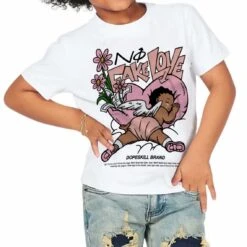 Legend Pink 11s DopeSkill Toddler Kids T-shirt No Fake Love Graphic 8 Legend Pink 11s DopeSkill Toddler Kids T-shirt No Fake Love Graphic -Dopeskill Brand n e0f1ecb7 f250 4d72 90c8 b97f003abe2f