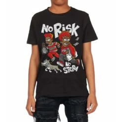Fire Red 3s DopeSkill Toddler Kids T-shirt No Risk No Story Graphic -Dopeskill Brand nam 097714bf 21d8 4ab4 b0d7 7e15c68496e9