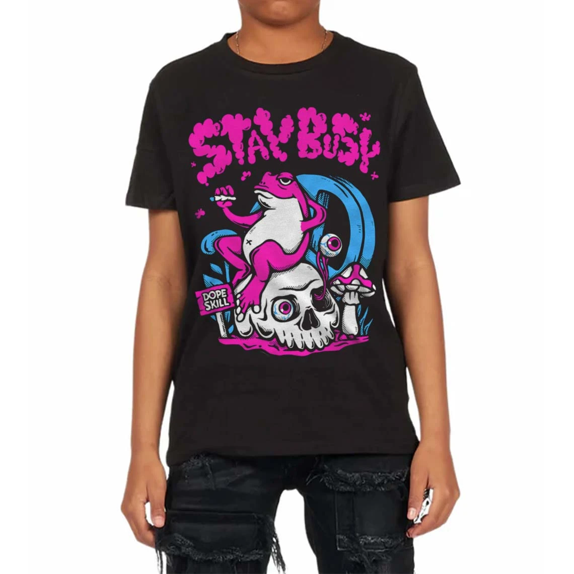 Dunk Active Fuchsia DopeSkill Toddler Kids T-shirt Stay Busy Graphic 4 Dunk Active Fuchsia DopeSkill Toddler Kids T-shirt Stay Busy Graphic - Image 4