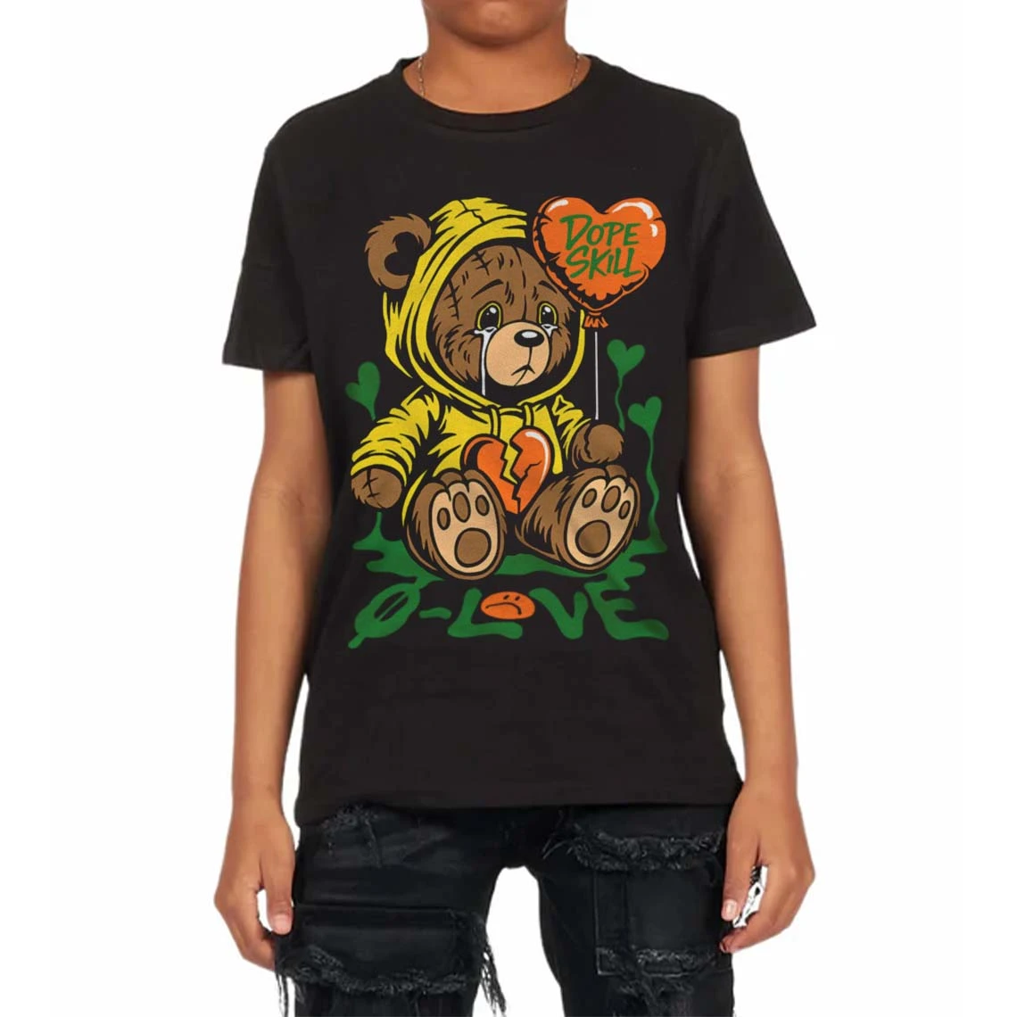 Dunk Reverse Brazil DopeSkill Toddler Kids T-shirt Broken Bear Graphic 4 Dunk Reverse Brazil DopeSkill Toddler Kids T-shirt Broken Bear Graphic - Image 4