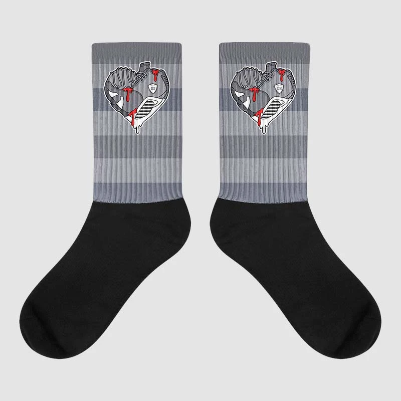 Stealth 14s DopeSkill Sublimated Socks Horizontal Stripes Graphic 1 Stealth 14s DopeSkill Sublimated Socks Horizontal Stripes Graphic