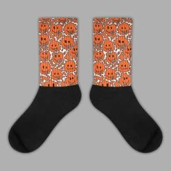 Georgia Peach 3s DopeSkill Sublimated Socks Slime Graphic