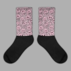 Dunk Low Teddy Bear Pink Sublimated Socks Slime Graphic