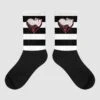 Red Taxi 12s DopeSkill Sublimated Socks Horizontal Stripes Graphic